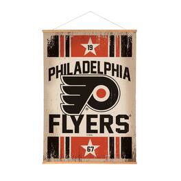 Evergreen Enterprises - Philadelphia Flyers 36" x 54" Large Canvas Wall Art Tapestry with Wood Frame - Multicolor