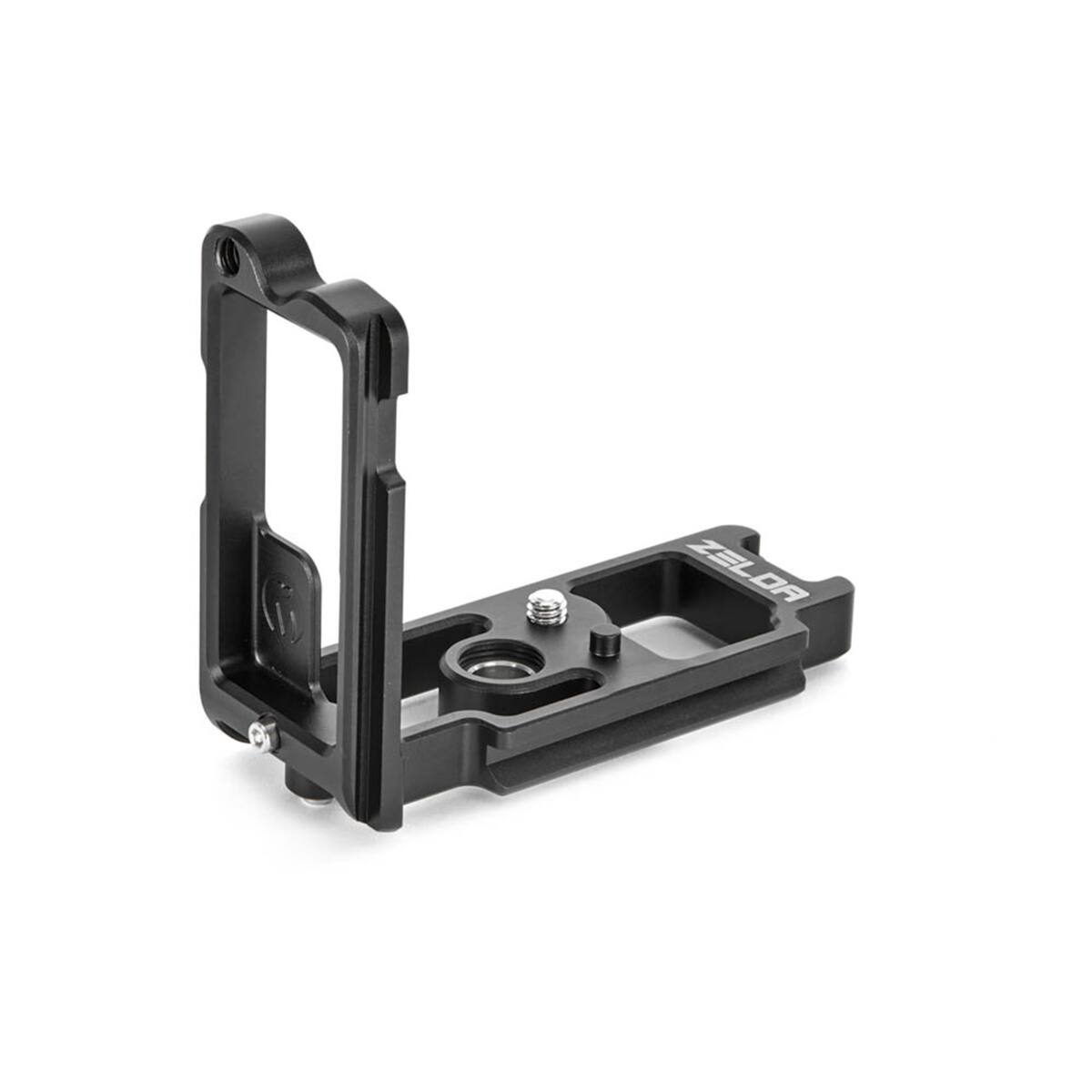 Alt View 4. 3M - 3 Legged Thing ZELDA QD-Compatible Dedicated L-Bracket for Nikon Z6/7, Darkness.