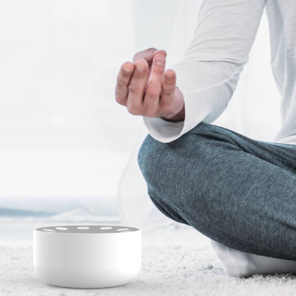 Alt View 11. Sharper Image - Sound Soother® Revo, Soothing Nature Sounds - White.