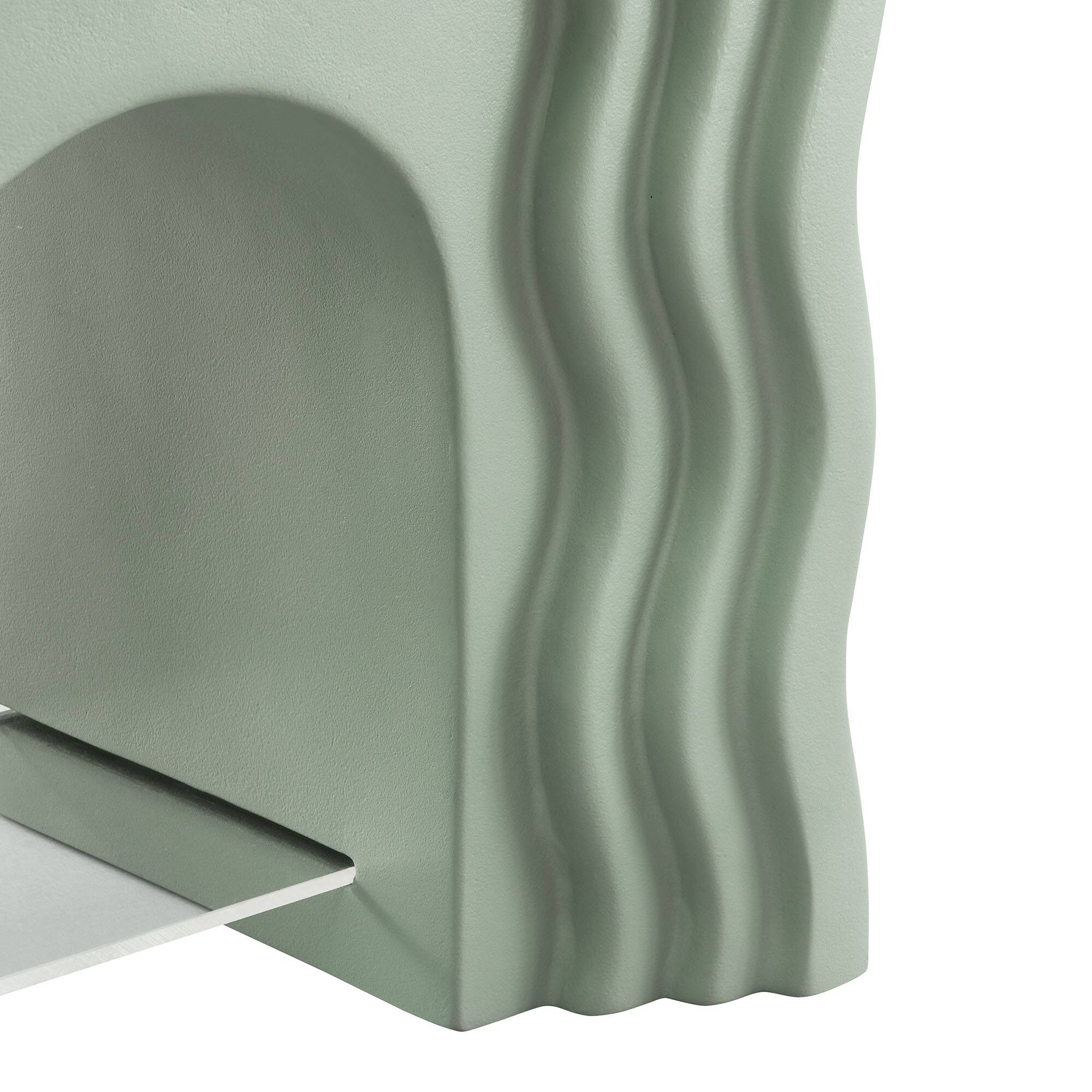 Alt View 4. Modway - Jorin Squiggle Side Table by Modway - Sage.