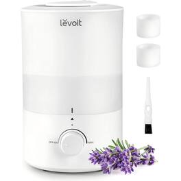MOSZAR LLC - 3L Ultrasonic Humidifier, Cool Mist, Top Fill, Essential Oil Diffuser, Quiet