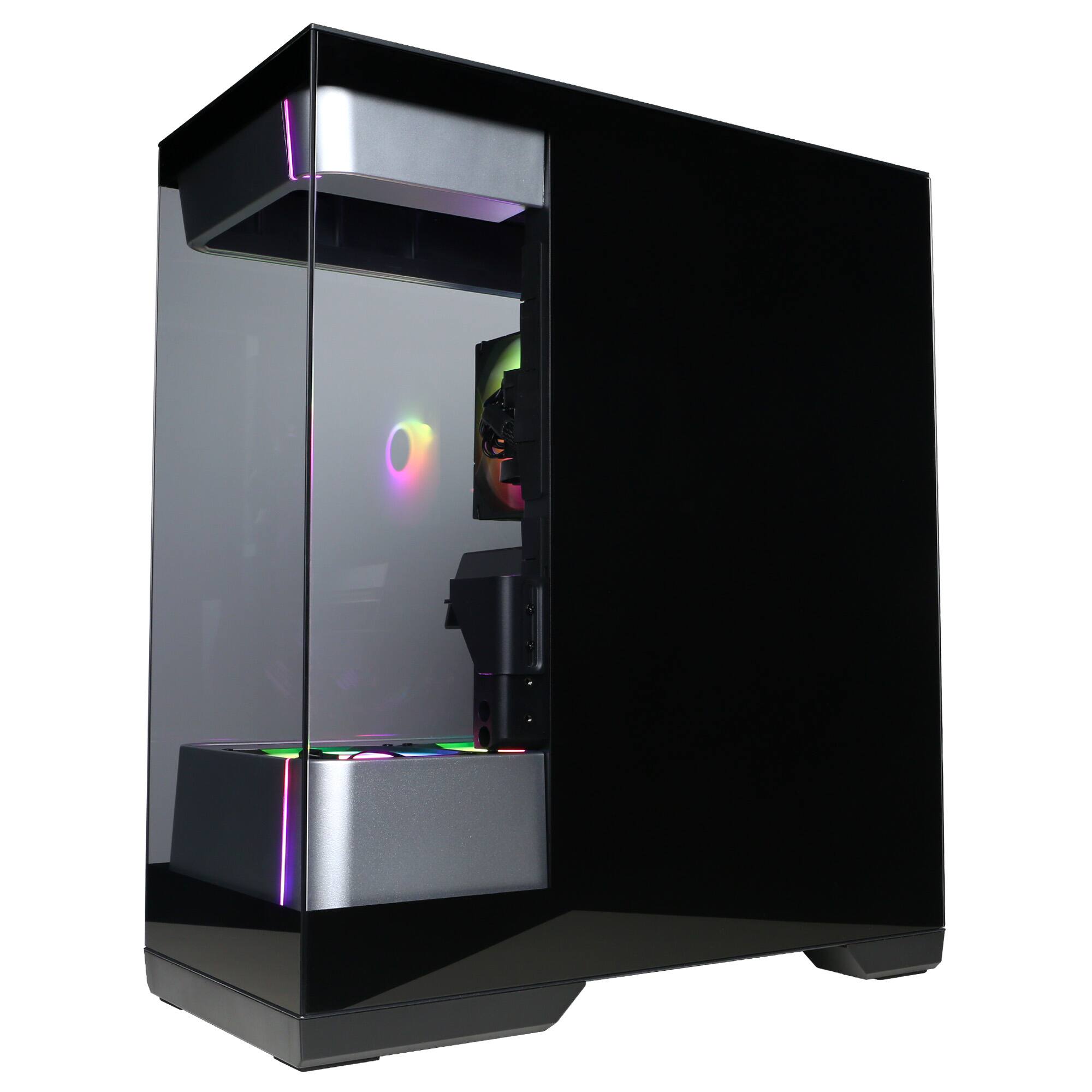 Alt View 5. CyberPowerPC - Gamer Master Gaming Desktop - AMD Ryzen 5 5500 - AMD Radeon RX 9050 4GB - 8GB DDR4 - 500GB PCIe 4.0 SSD - Black.