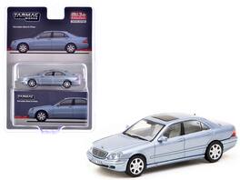 Mercedes-Benz S-Class Horizon "Global64" Series 1/64 Diecast Model by Tarmac Works - Blue Metallic