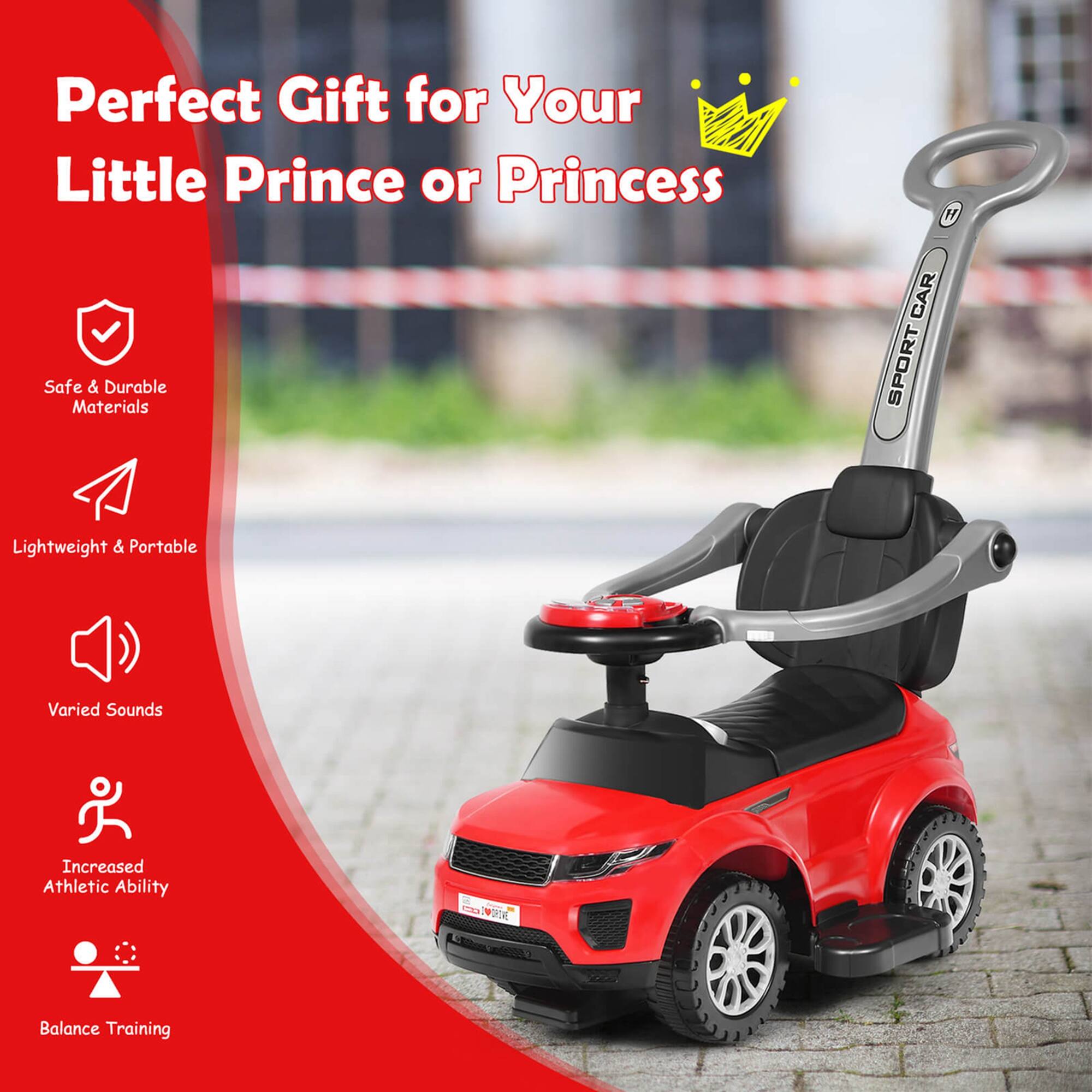 Perfect Gift for Your Little Prince or Princess

- Safe & Durable Materials
- Lightweight & Portable
- Varied Sounds
- Increased Athletic Ability
- Balance Training