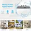 Multi-Scene Application Bathroom Laundry Room Balcony Apartment Dormitory RV Camping Home