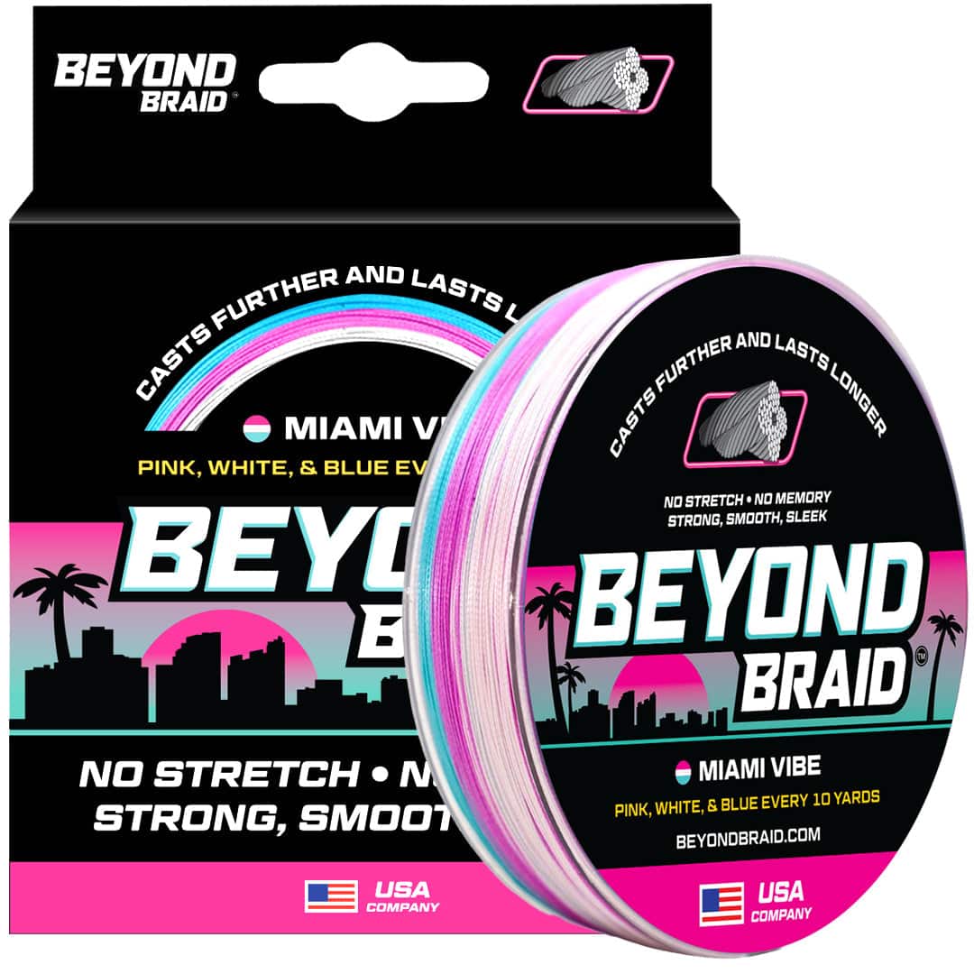 Beyond Braid - Vibe 500 Yards 30LB - Miami