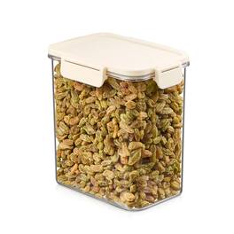 Sorbus - Airtight Food Storage Container- Stackable Pantry Canister with Secure Lid for Rice, Cereal, Flour, Pasta - Clear