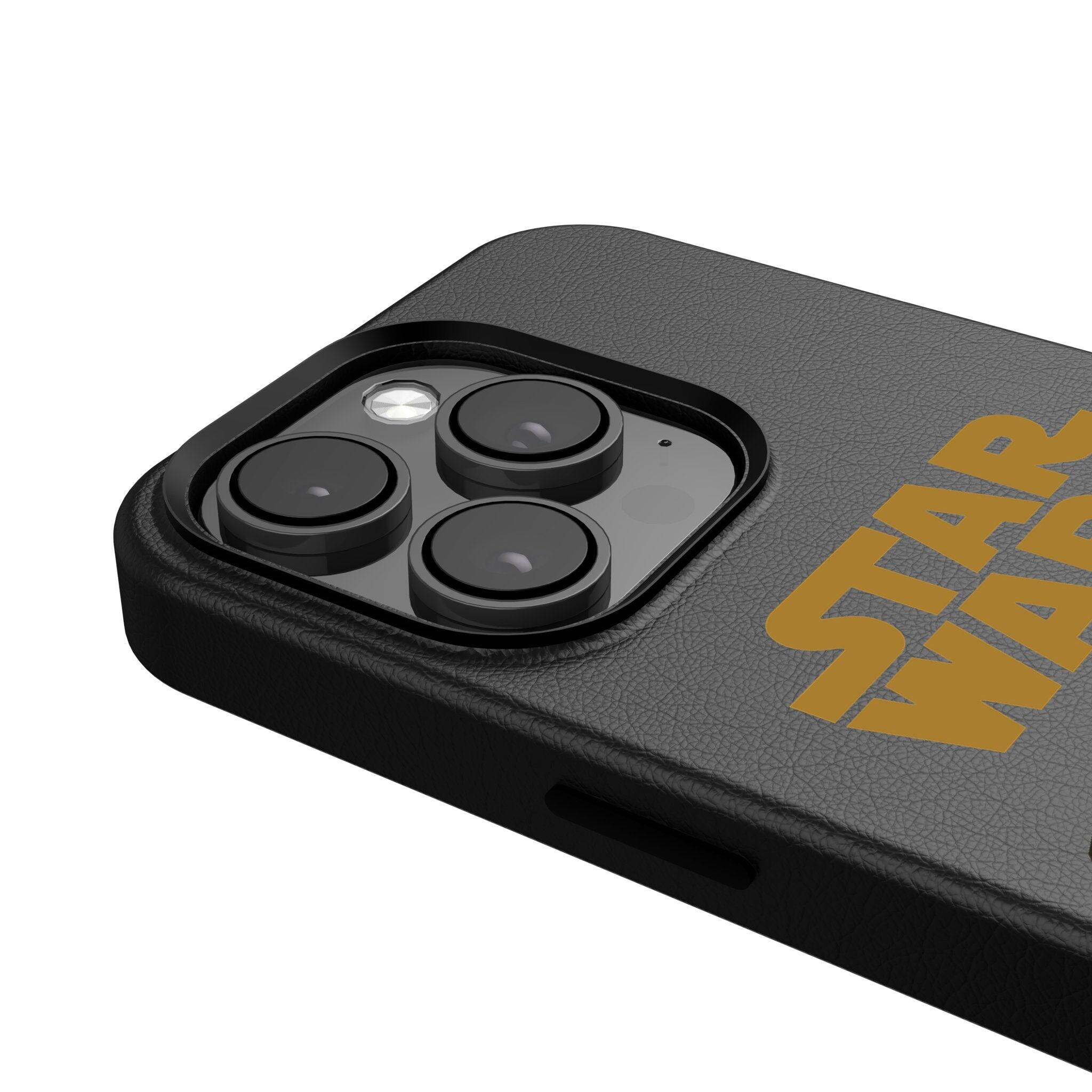 Back. Keyscaper - Star Wars: The Empire Strikes Back Color Block MagSafe Compatible Phone Case - Apple iPhone 13 - Boba Fett.