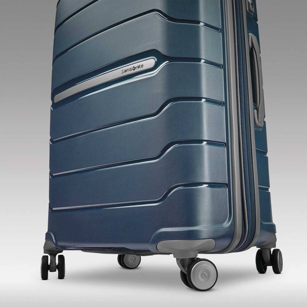 Alt View 6. Samsonite - Freeform 24" Hardside Spinner Luggage 78256-1596 - Navy.