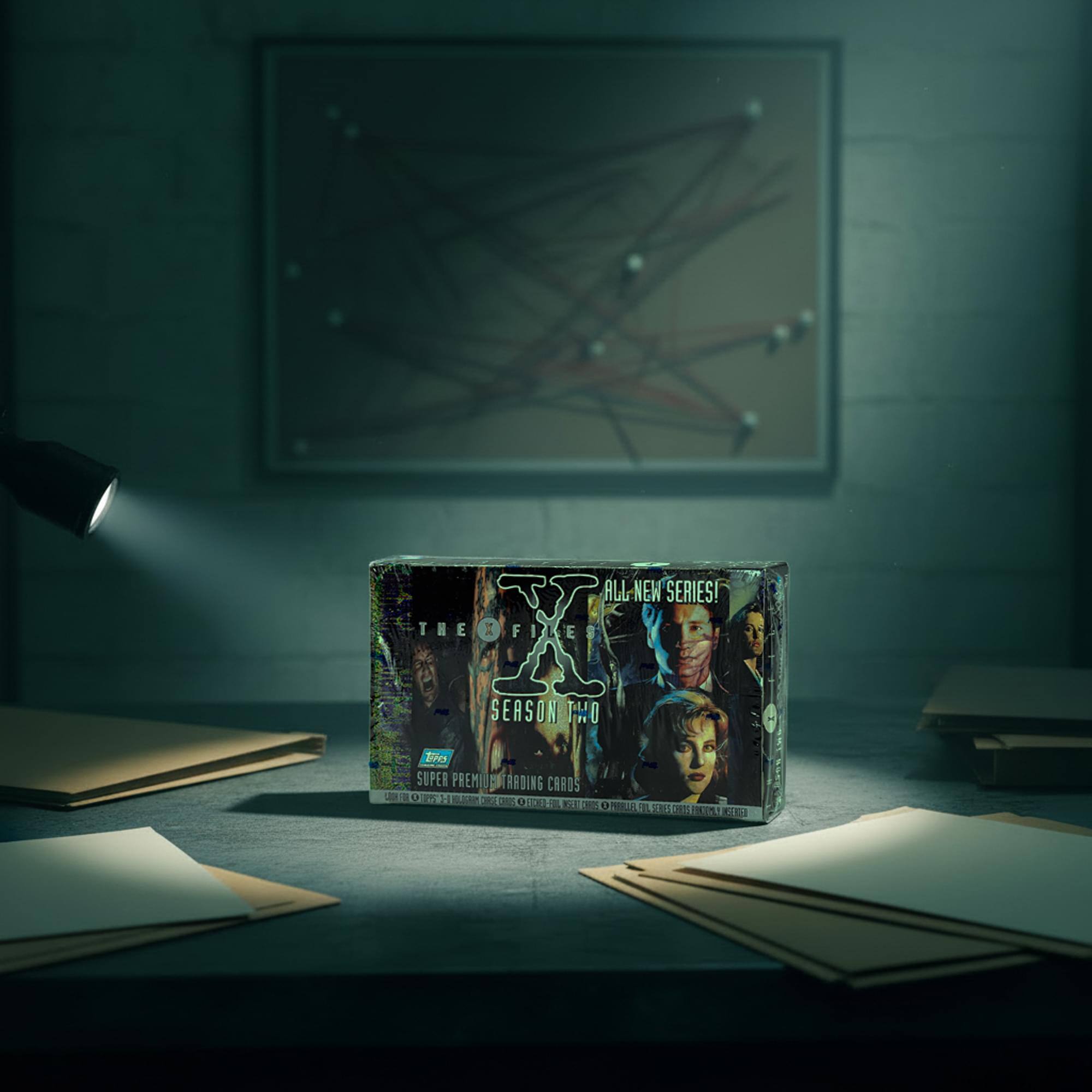 ALL NEW SERIES! THE X FILES SEASON TWO SUPER PREMIUM TRADING CARDS
