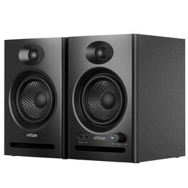 Ortizan - Computer Speakers, Bluetooth 5.3, USB‑Powered, 60W 2.0 Stereo,Deep Bass, 3.5mm AUX for PC Laptop Gaming - Black