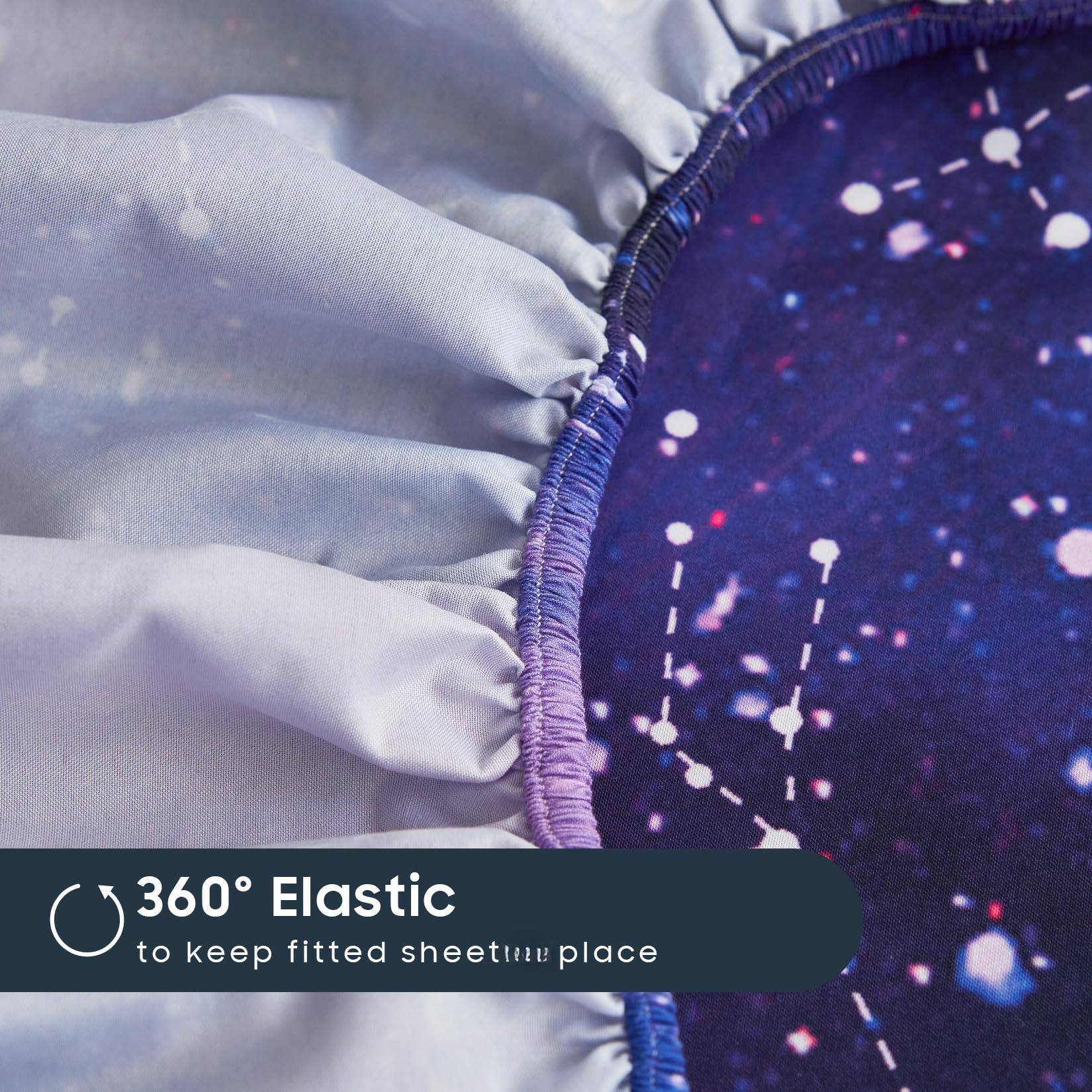 360° Elastic  
to keep fitted sheets in place