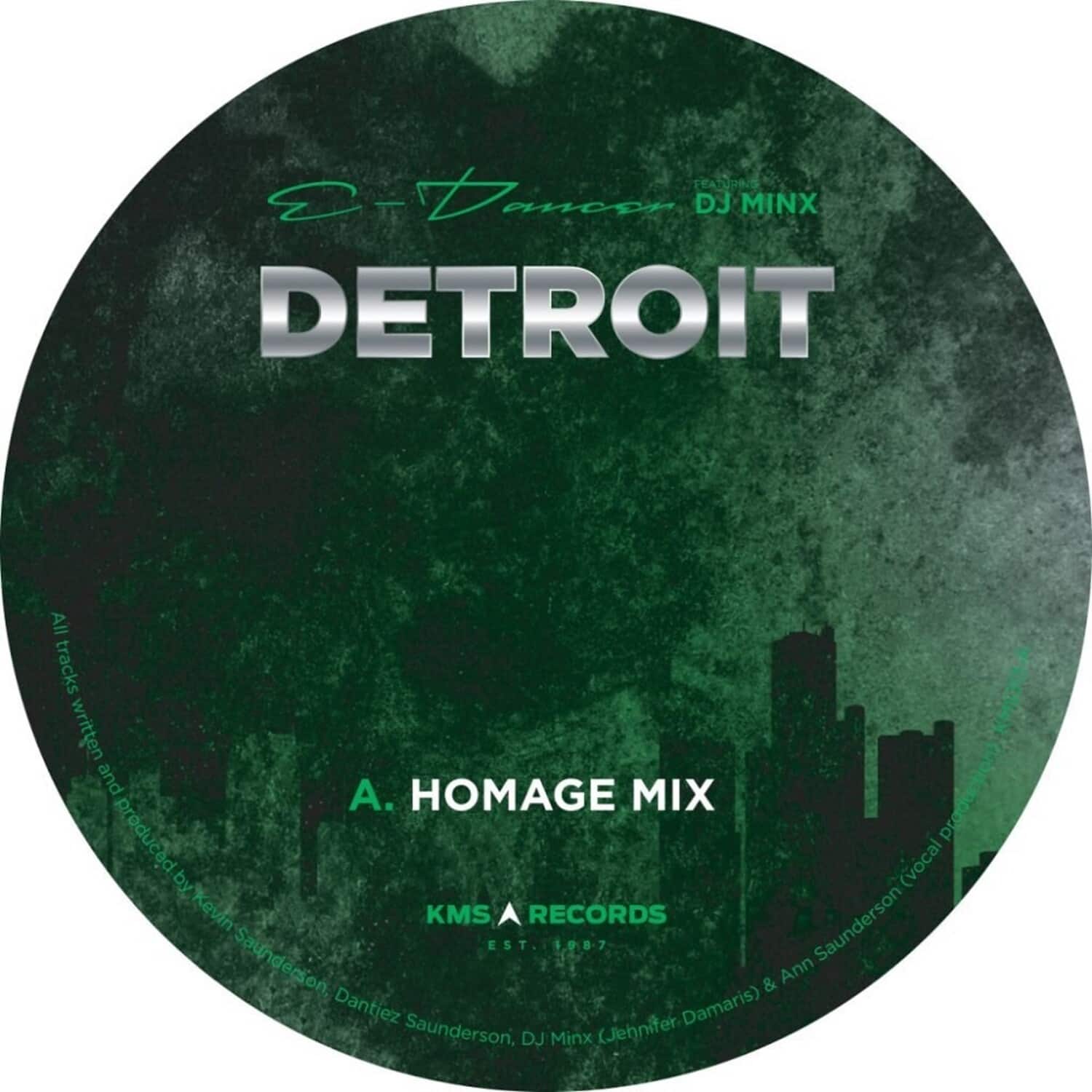 E-Dancer & DJ Minx - Detroit   - 12-INCH SINGLE [12 inch Vinyl Single] price history on PriceWatchPro