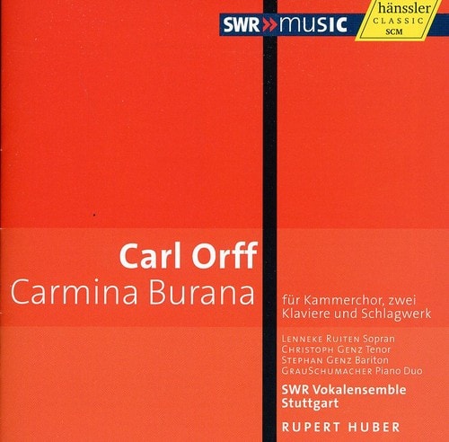 Rupert Huber - Carmina Burana  - COMPACT DISCS