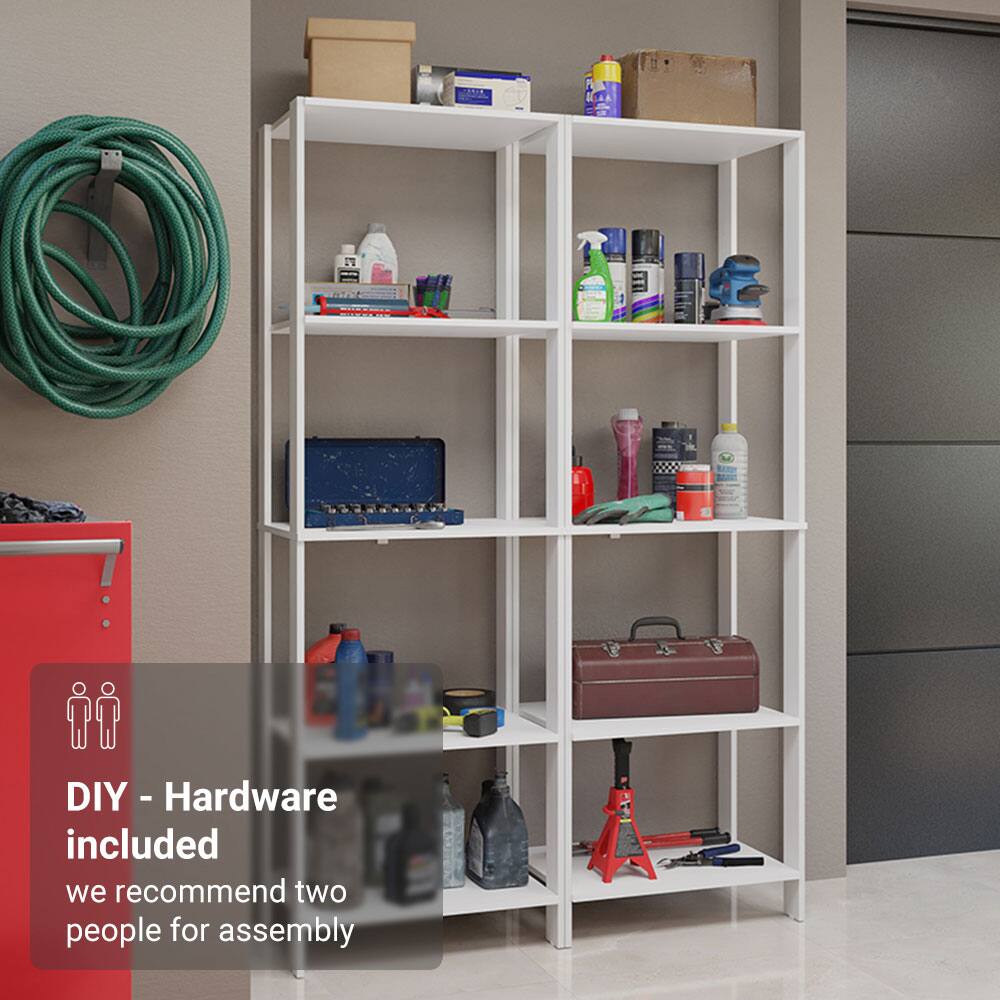 DIY - Hardware included  
we recommend two people for assembly