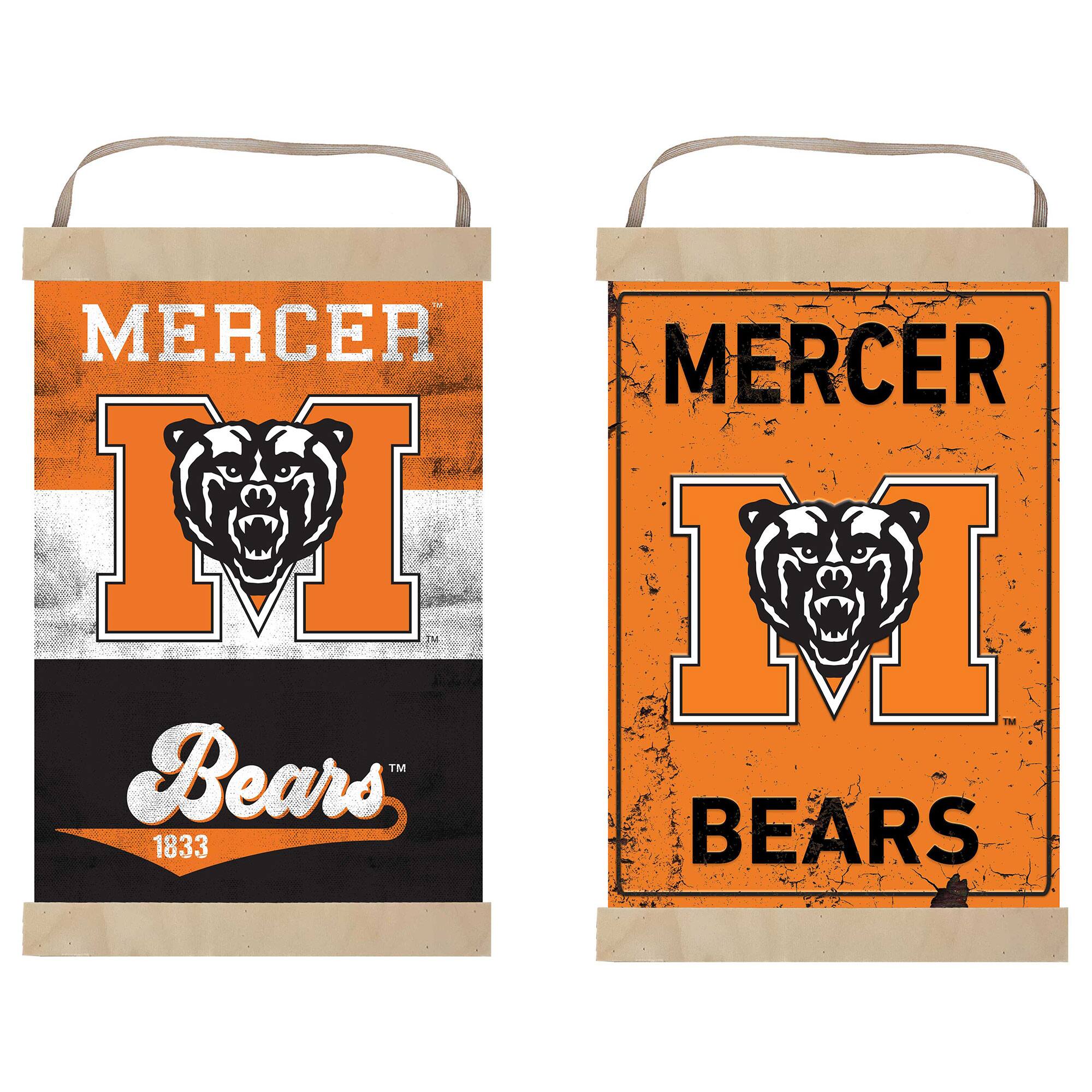 MERCER  
M  
Bears  
1833  
MERCER  
BEARS