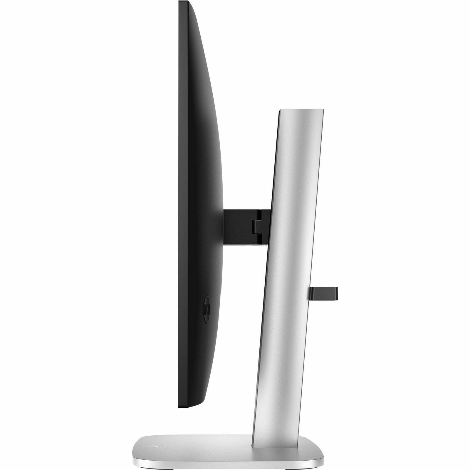 Left. HP - HP 527pq 27" Class WQHD LED Monitor - 16:9 - Black - 27" Viewable - In-plane Switching (IPS) Technology - LED Backlight - Black.