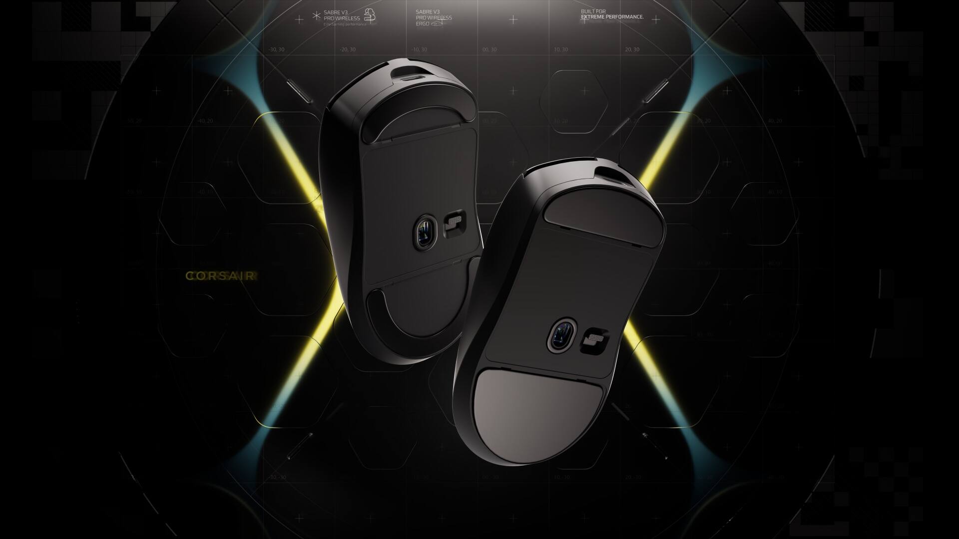 SABRE WIRELESS  
SABRE PRO WIRELESS DED  

10,00 EXTREME PERFORMANCE  
30.30  
20.30 90  
10.30 30  
50.30  
20.30  

-40.20  
20  
0.27  
35,20  
40.20  

40.10  
40.10  
CORSAIR  
10,-30