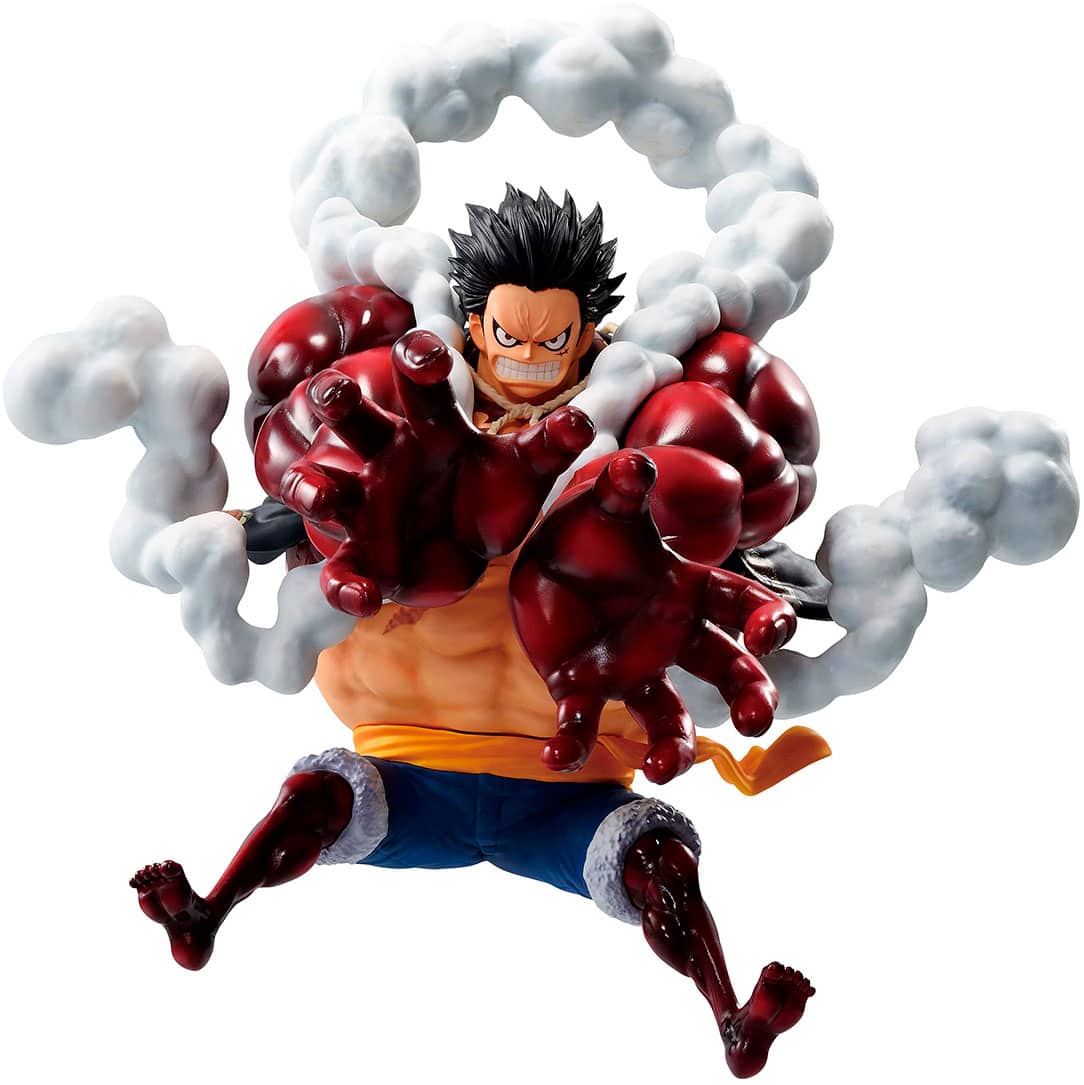 Bandai - Monkey D. Luffy Gear 4 - Road to King of the Pirates - One Piece - Masterlise Ichibansho 7.9" Figure - Front_Zoom