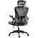 Front. KERDOM - High Back Ergonomic Office Chair with Adjustable Headrest & Lumbar Support Tilt Reclining Computer Chair for Home Office - Dark Grey.