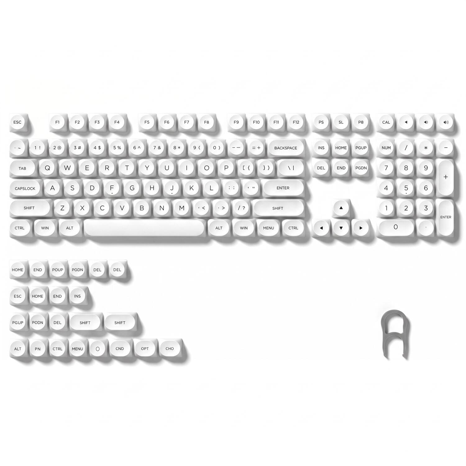 FSC FI +2 +1 +4 +S F6 7 F8 +9 F10 1 F12 PS SL  CAL a 4 4 1 I O 3 . A 1 % 6 78 7 8  6 : O 1 - = BACKSPACE INS HOME PGUP NUM / . I TAB Q W E R T Y U - O P E{ : I C{ \I OEL END PGDN 7 8 9 + CAPSLDCE A S D F G H J K L - - ENTER 4 5 6 SAE Z x C V B N M  > / 9 SHPT & 1 2 3 ENTER CTAL WIN ALT ALT wIt MNU CTRL 4 O HOME END PGUP DEL DEL ESC PGUIP ALT HOME POUP 2N END DEL CTRL INS SAOET MENU SHIFT NO OPT CHO A