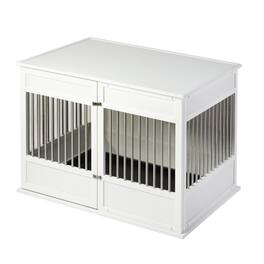 New Age Pet - ECOFLEX Horizon Dog Crate - Antique White X-Large