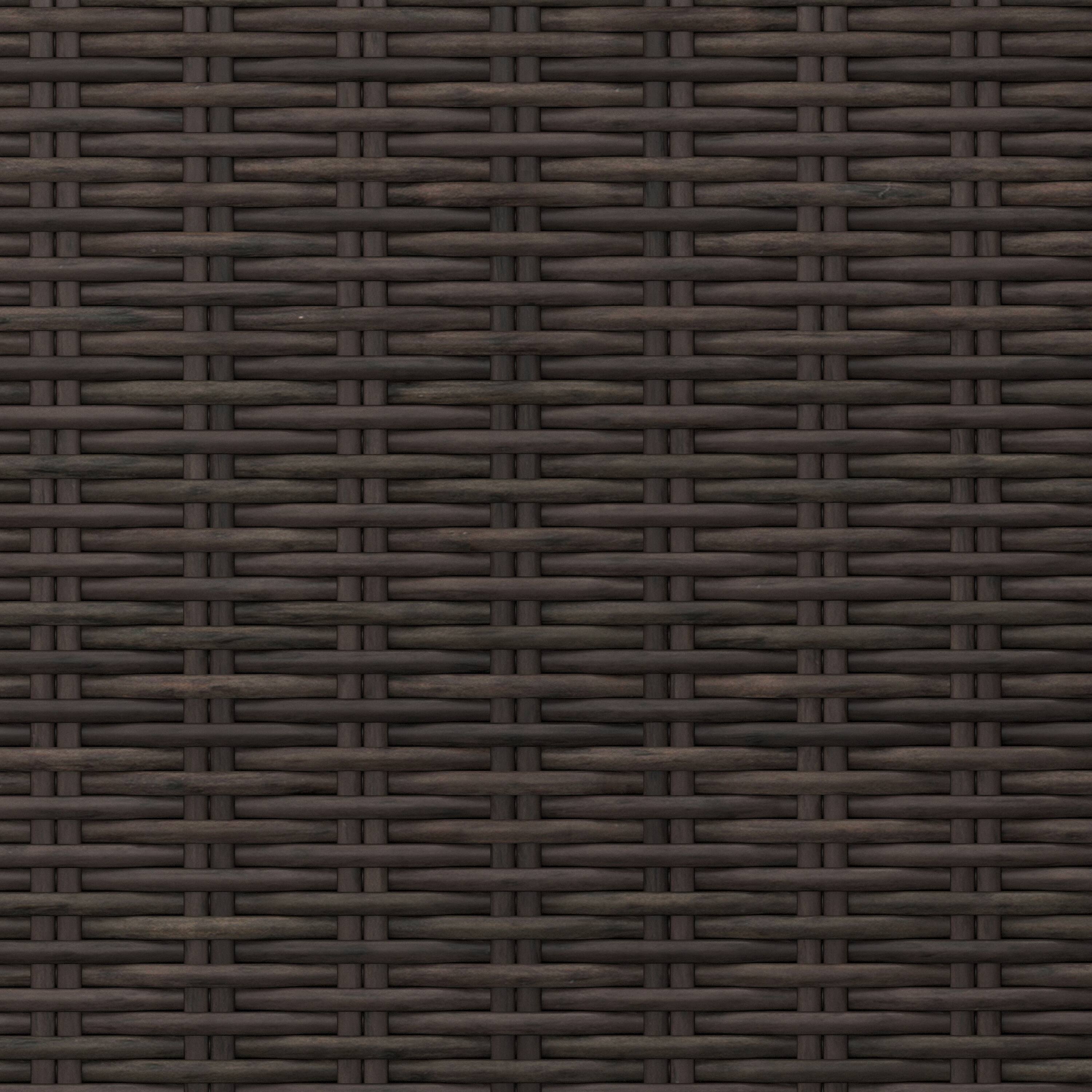 Alt View 9. Martha Stewart - Bedford 2PK Outdoor Rattan Wicker Stackable Dining Armchairs - Brown.