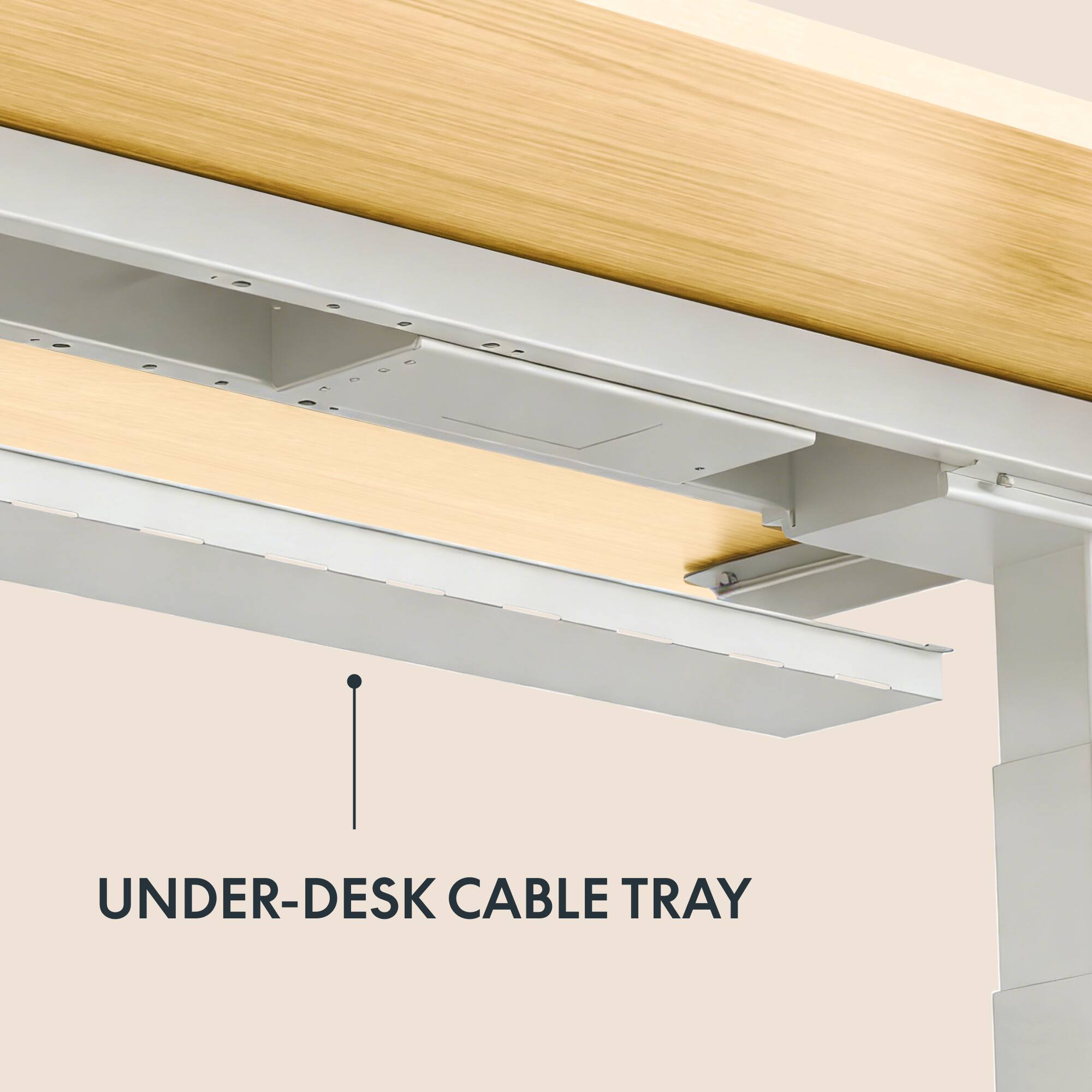 UNDER-DESK CABLE TRAY