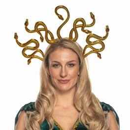 Underwraps - Medusa Snakes Adult Costume Headpiece - Gold