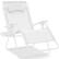 Front. Best Choice Products - Best Choice Products Oversized Zero Gravity Chair, Folding Outdoor Patio Recliner w/ Cup Holder - Snow - Snow.