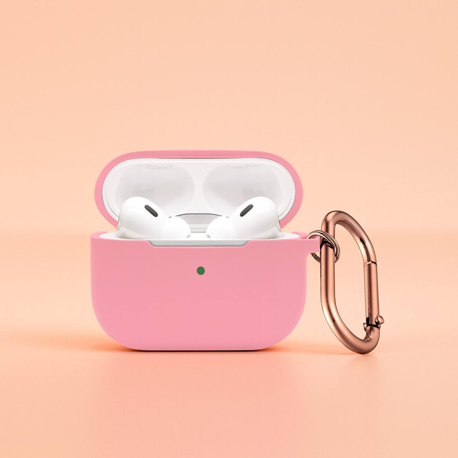 Angle. SaharaCase - Apple Airpods Pro 3 Case Kit | Added Accessories | Smooth Silicone | Anti-Shock Material | Venture Series - Desert Rose.