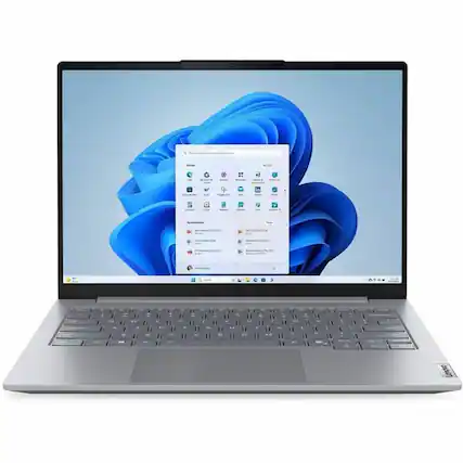 Front. Lenovo - Lenovo ThinkBook 14 G9 IRL 21UY0009US 14" Notebook - WUXGA - Intel Core 5 2nd Gen 210H - 16 GB - 256 GB SSD - English - Arctic Gray.