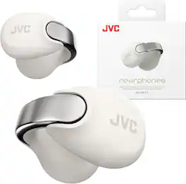 JVC - Nearphones Open-Ear Headphones HANP1TW - White