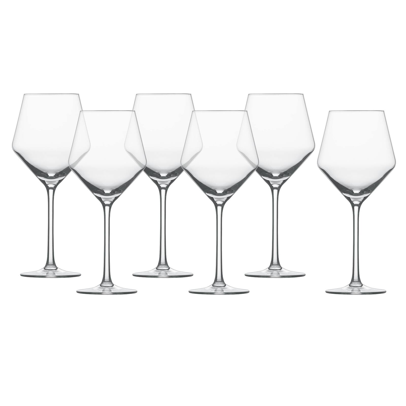 Front. Schott Zwiesel - Pure Tritan Crystal Beaujolais Glass, 15.7 ounce, Set Of 6 - Transparent.
