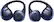 Left. Shokz - OpenDots ONE Open-Ear Clip-On True Wireless Bluetooth Earbuds - Navy Blue.