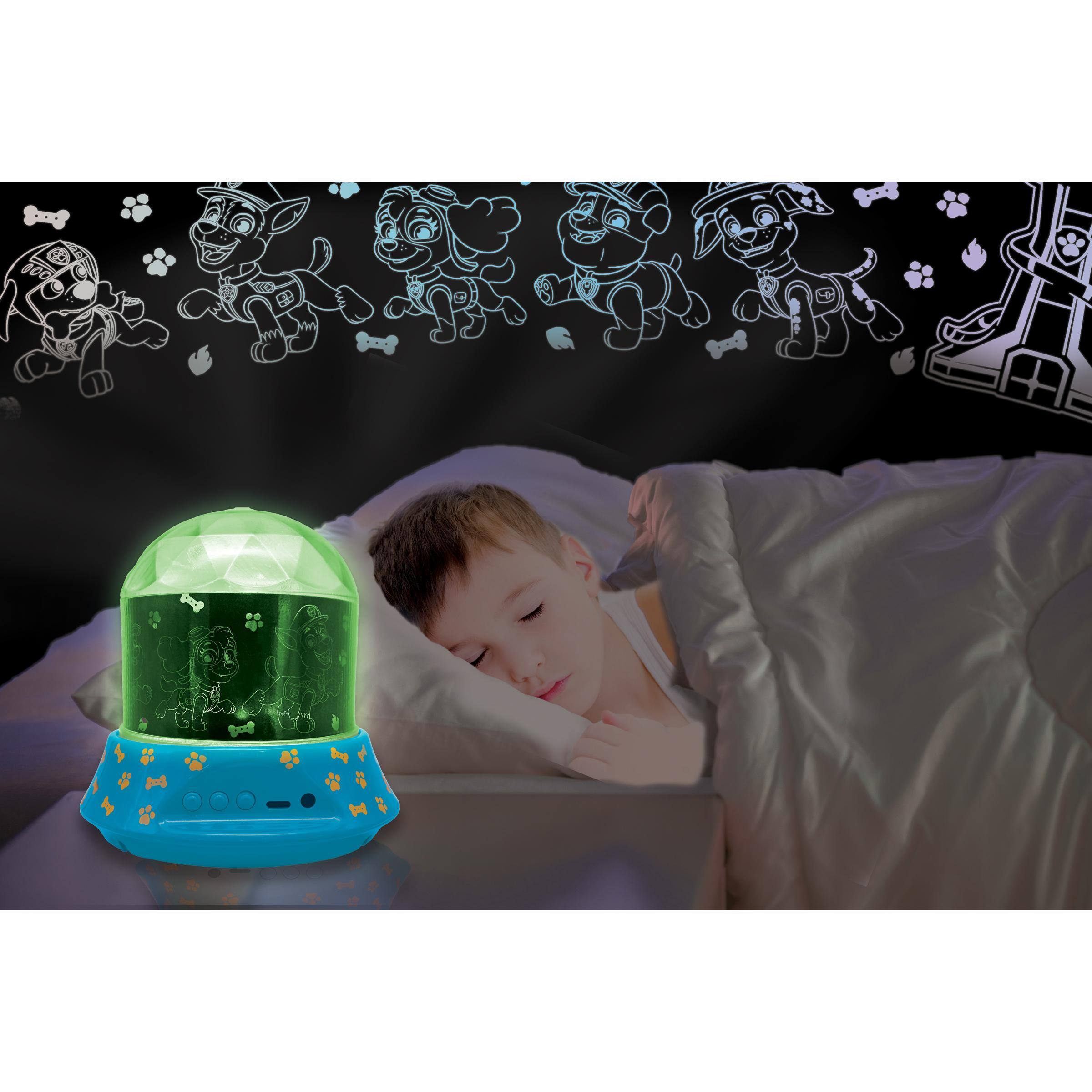 Alt View 5. Lexibook - Paw Patrol Night Light Projector with Speaker.