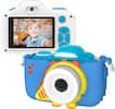 Front. myFirst - Camera 3 - Digital Camera for Kids with Extra Selfie Lens 16MP HD Video, Selfie Lens, Shockproof Case, microSD - Blue.