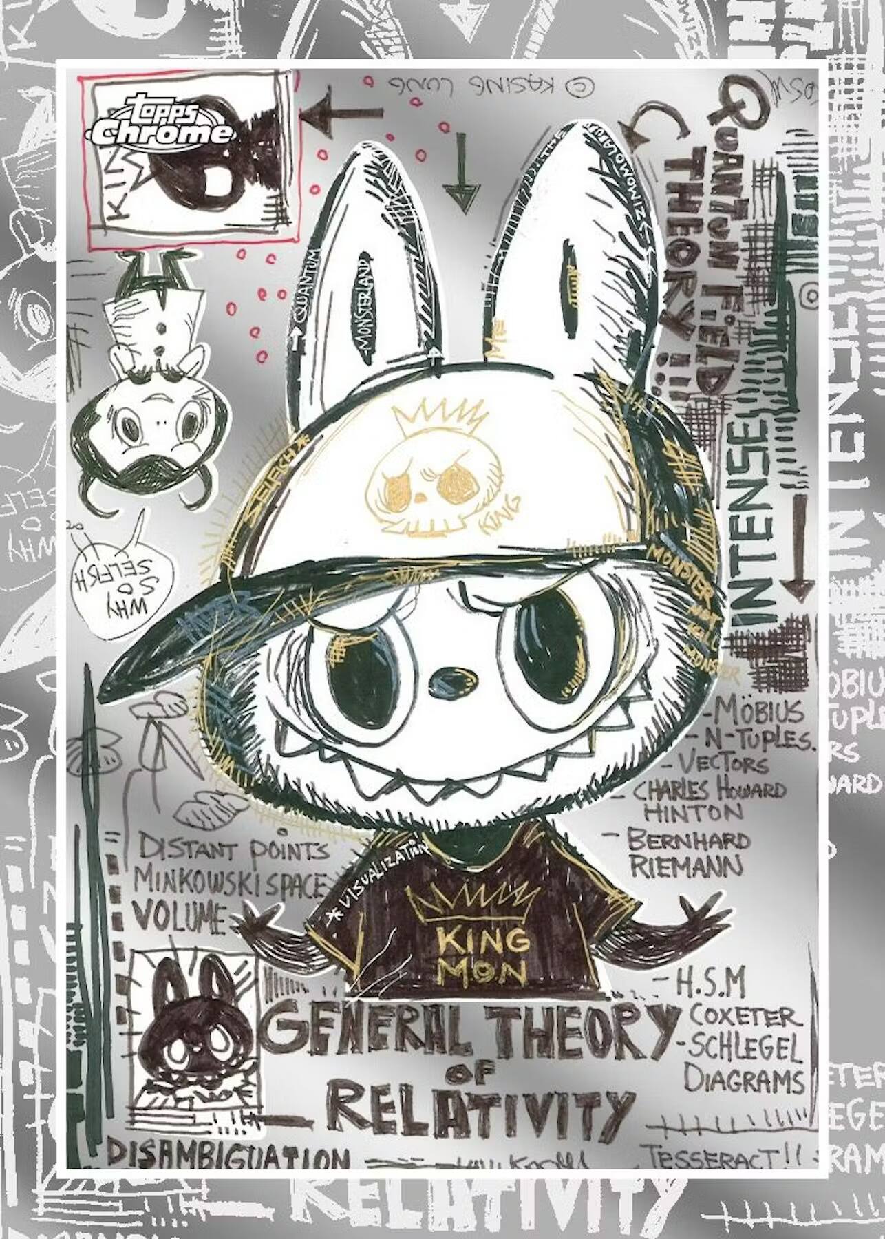 ZIM KASING mso SOPPS Chrome ZIMOMOLARI LABUL J IMOMO THEORY QUANTUM FI! QUANTUM MONSTERIAND @ FiELD SELF KING INTENSE HM SELFISH So Q MONSTER M MONSTER OBIU -MBIUS upLs -N-TUPLES. RS VECTORS CHARLES HOWARD ARD HINTON DISTANT POINTS BERNHARD VISUALIZATION RIEMANN MINKOWSKI SPACE VOLUME * KING MON H.S.M COXETER GENERAL THEORY SCHLEGEL OF DIAGRAMS TESSERACT!! RAM LASIAI RELATIVITY DISAMBIGIATION

Topps Chrome

KING MON

GENERAL THEORY OF RELATIVITY

- MOBIUS
- N-TUPLES
- VECTORS
- CHARLES HOWARD HINTON
- BERNHARD RIEMANN
- H.S.M COXETER
- SCHLEGEL DIAGRAMS
- TESSERACT!!
- RAM
- DISAMBIGUATION
- DISTANT POINTS
- MINKOWSKI SPACE
- VISUALIZATION
- RELATIVITY