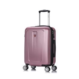 DUKAP - Crypto Lightweight Hardside Spinner Luggage 20" carry-on - Rose Gold