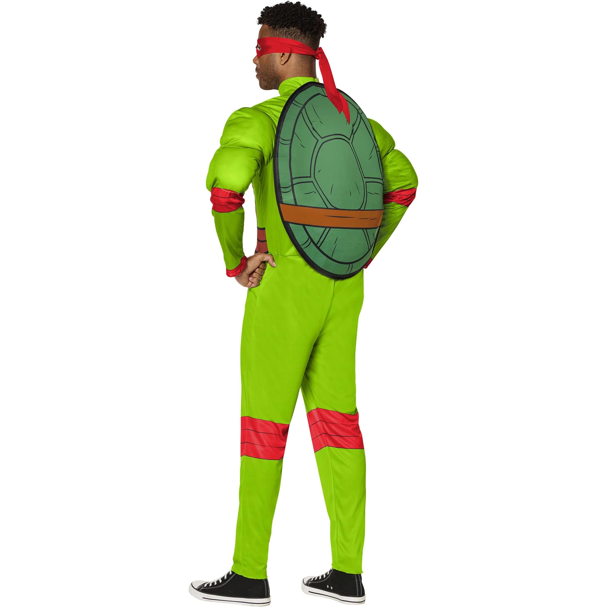 Alt View 1. InSpirit Designs - TMNT Raphael Classic Adult Costume | Large - Green.