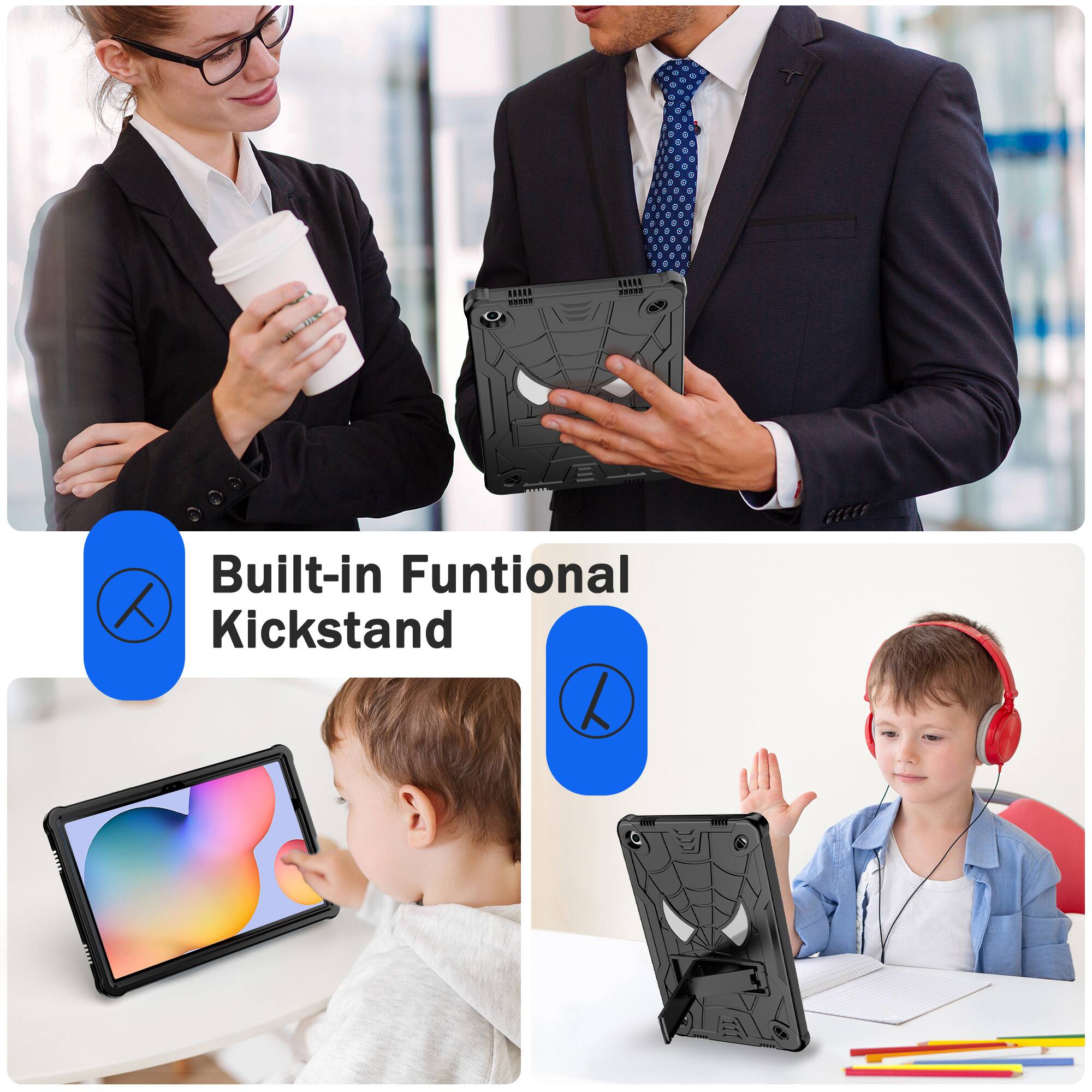 Built-in Functional Kickstand