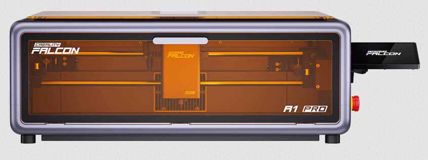 Creality - Falcon A1 Pro 20W Laser Engraver - Space Gray
