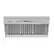 Back. Thor Kitchen - 48 Inch Convertible 600 CFM Pro Range Hood - Stainless Steel.