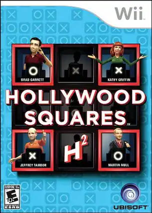 Hollywood Squares 2
Wii
Brad Garrett
Kathy Griffin
Jeffrey Tambor
Martin Mull
Everyone 10+
E10+
ESRB
Ubisoft - E10+ (Everyone 10+)