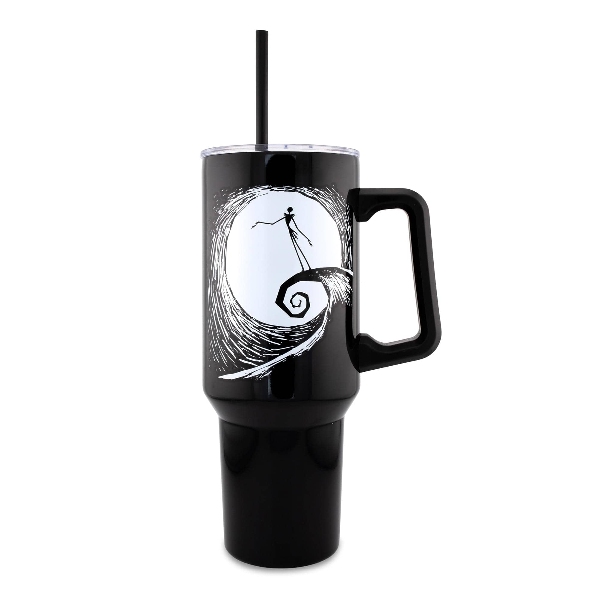 Disney - Disney's The Nightmare Before Christmas Jack Skellington Stainless Steel Tumbler - Black