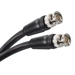 Unique Bargains - 3G-SDI Cable, HD-SDI Video Cable 75 Ohm RG6 BNC 18AWG Supports HD-SDI/3G-SDI for CCTV Camera Surveillance - Black