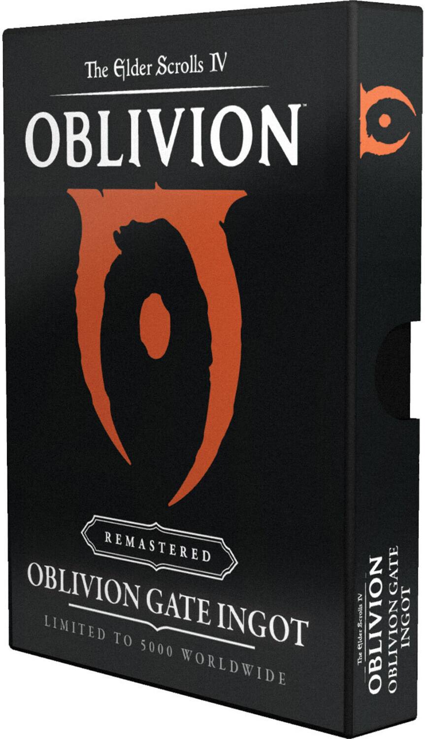 The Elder Scrolls IV  
Oblivion  
Remastered  
Oblivion Gate Ingot  
Limited to 5000 Worldwide