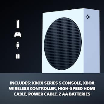 XBOX Series S 512GB All Digital Console (Disc Free Gaming) with XBOX Series S 512GB All Digital Console (Disc Free Gaming) with