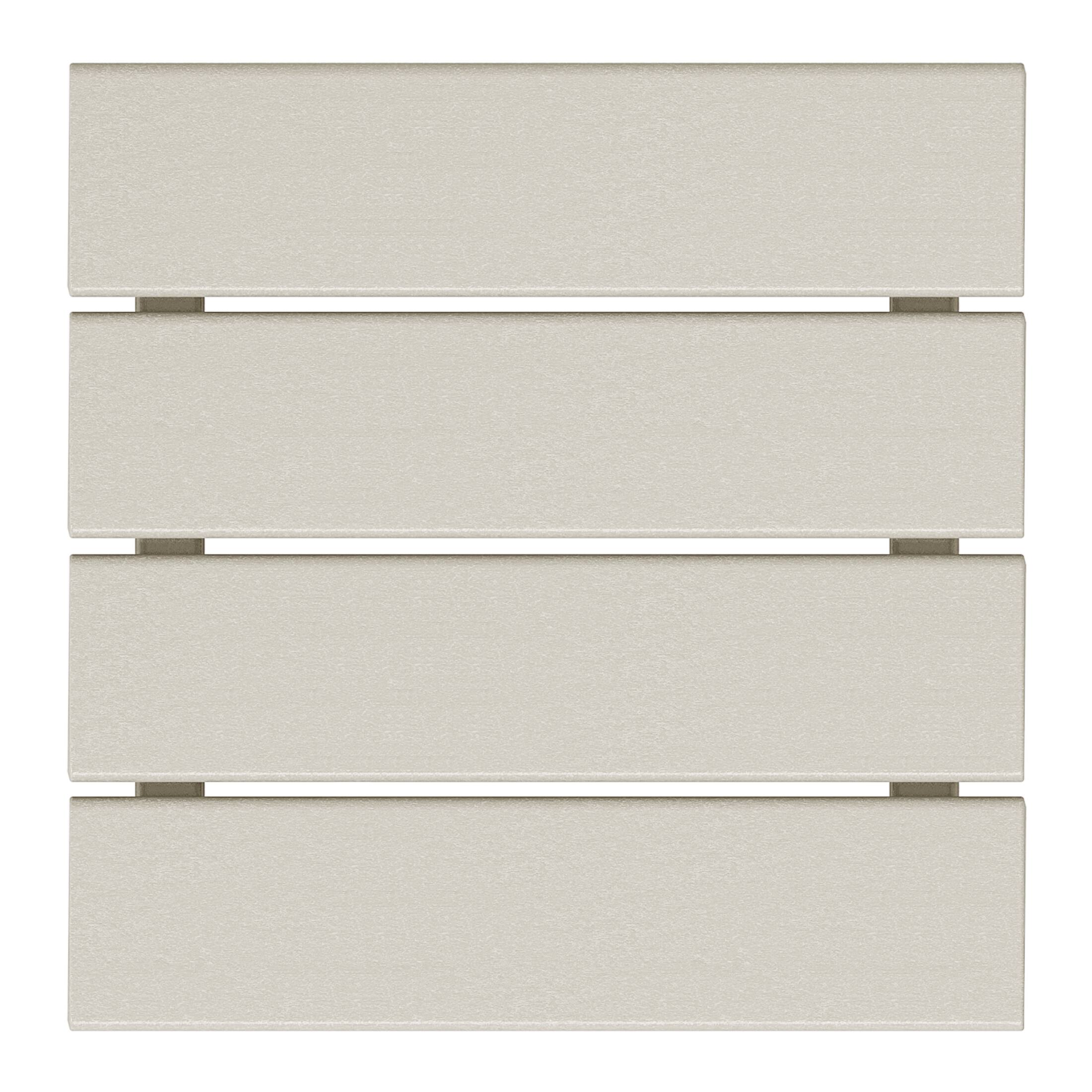 Alt View 2. WestinTrends - WestinTrends Malibu 14" square outdoor Side table for Adirondack chair - Sand.