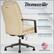 Alt View 12. Thomasville - Upton Bonded Leather Office Chair - Cream.